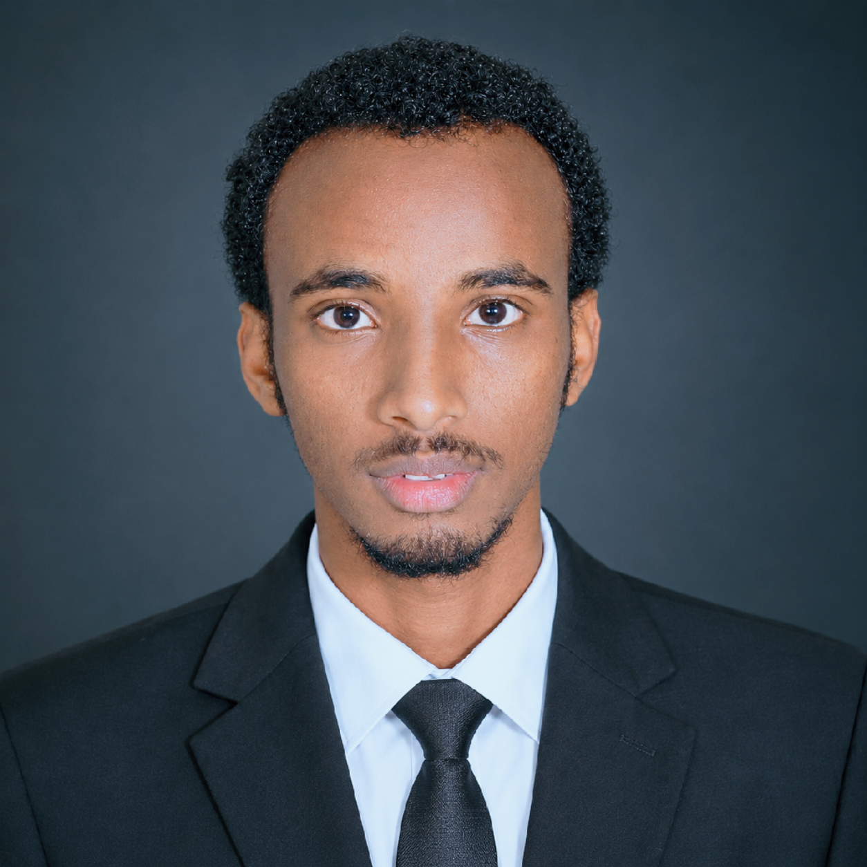 Portrait of Abdiqasim Adan Mukhtar